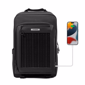Rockbros H51 Cycling Backpack with Solar Panel - Black
