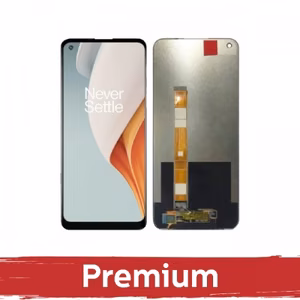 LCD ekranas, suderinamas su OnePlus Nord N100, juodas OEM