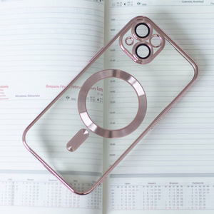 TFO Color Chrome Mag case for iPhone 17 Pro 6.3″ / iPhone 18 Pro 6.3″ – rose gold
