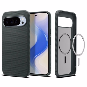 Spigen Liquid Air Mag MagSafe dėklas telefonui Google Pixel 10 Pro XL - žalias