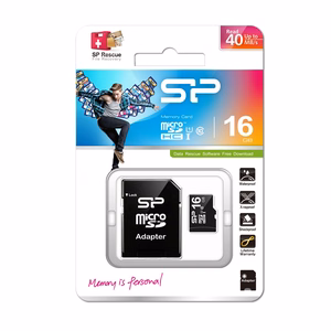 Silicon Power SP016GBSTH010V10SP atminties kortelė 16 GB MicroSDHC UHS-I Class 10