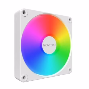 Montech korpuso ventiliatorius 120mm GF120 V2 ARGB PWM baltas