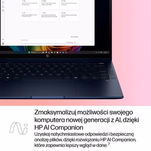 HP EliteBook X Flip G1i Next Gen AI PC Copilot+ PC Intel Core Ultra 7 258V 2-in-1 Nešiojamas kompiuteris 35.6 cm (14") 2.5K Jutiklinis ekranas 32 GB LPDDR5x SDRAM 512 GB SSD Wi-Fi 7 (802.11be) Windows 11 Pro Blue