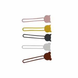 Silicone cable reel - yellow