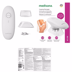Medisana VC 150 vakuuminio masažo taurelėmis prietaisas
