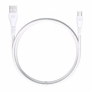 USB кабель Blue Star (PJ-DG4) Type-C 12W 2A 1 м белый