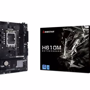 Biostar H610MHC 2.0 pagrindinė plokštė Intel H610 LGA 1700 micro ATX