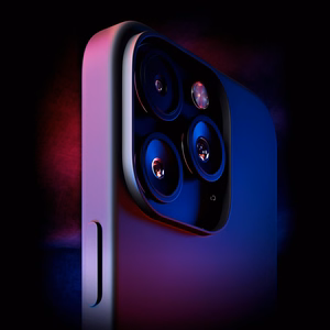 3mk Matinis dėklas Pro Apple iPhone 15 Pro - matinė juoda