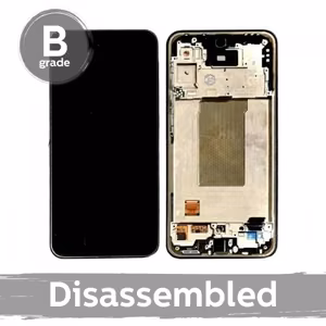 LCD дисплей совместимый с Samsung A366 A36 5G с рамкой / Lime / (9/10 разобран)