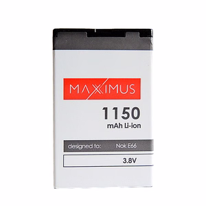 Baterija MAXXIMUS NOKIA E66 1150mAh Li-ion BL-4U