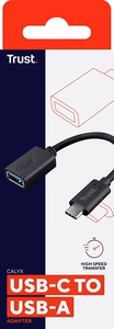 Trust Calyx - USB-C į USB-A adapterio kabelis (juodas)