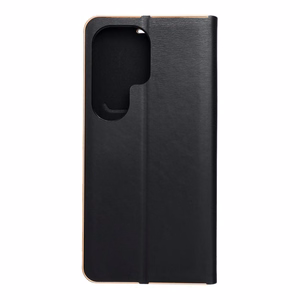 Чехол-книжка Samsung S26 ULTRA Luna Book Gold черный