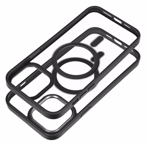 Чехол для iPhone 13 PRO MAX Color Edge Mag Cover совместимый с MagSafe чёрный