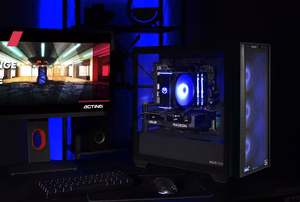 Actina 5901443335832 PC AMD Ryzen™ 5 5600 16 GB DDR4-SDRAM 1 TB SSD AMD Radeon RX 7600 Mini Tower juodas