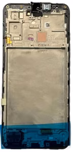LCD ekranas Samsung A176 A17 5G su jutikliniu ekranu ir rėmeliu juodas originalus (serviso paketas)