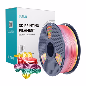 Sunlu PLA+ Silk filamentas (Rainbow 01)
