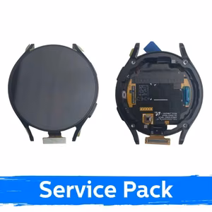 LCD Display Compatible Samsung R945 Watch 6 44mm with Frame / Graphite / (Service Pack)