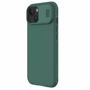 Dėklas Nillkin CamShield Pro Apple iPhone 15 Plus žalias