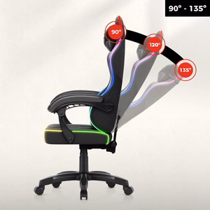Huzaro Force 2.7 RGB Black Gaming Chair