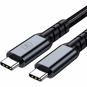 3mk Hyper Cable N-Series Thunderbolt 4 USB-C USB-C 1 м 48V/5A 40 Гб/с 240W 8K60Hz чёрный