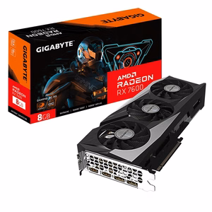 GIGABYTE GAMING Radeon RX 7600 OC 8G AMD 8 GB GDDR6 Vaizdo plokštė