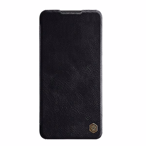 Nillkin Qin dėklas atverčiamas dėklas Xiaomi Redmi Note 11T 5G / 11S 5G / 11 5G (Kinija) / Poco M4 Pro 5G - juodas