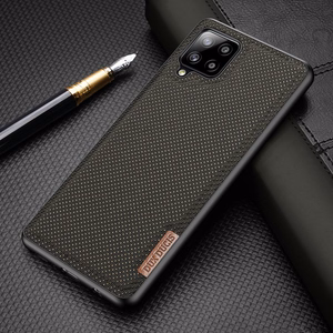 Dux Ducis Fino чехол покрытый нейлоновым материалом для Samsung Galaxy A42 5G зелёный