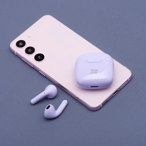 Wireless earphones Blue Star FI7 TWS purple