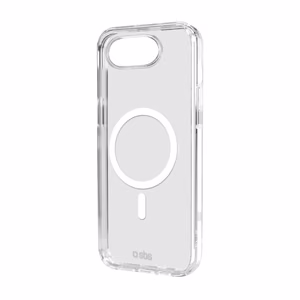 SBS Cover Light Mag apsauginis dėklas, suderinamas su MagSafe, skirtas iPhone 16e / 17e - skaidrus