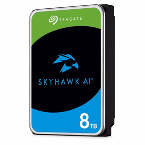 Seagate SkyHawk AI vidinis kietasis diskas 8 TB 7200 RPM 256 MB 3.5" Serial ATA III (ST8000VE001)