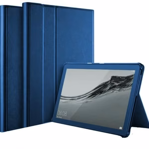 Dėklas Folio Cover Samsung X200/X205 Tab A8 10.5 2021 tamsiai mėlynas