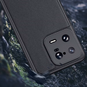 Dux Ducis Fino dėklas Xiaomi 13 Pro su silikoniniu rėmeliu mėlynas