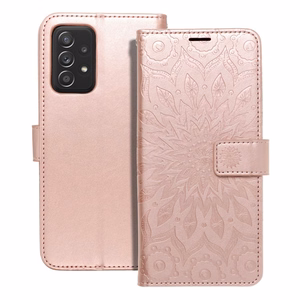 MEZZO Dėklas telefonui SAMSUNG A52 5G / A52 LTE ( 4G ) / A52s 5G mandala rožinis auksas