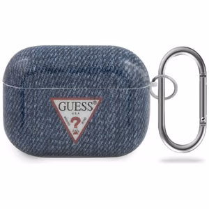 Guess GUACAPTPUJULDB AirPods Pro чехол тёмно-синий/тёмно-синий Jeans Collection