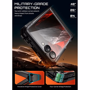 Чехол Supcase UB Grip Mag MagSafe для Samsung Galaxy Z Flip 8 - черный