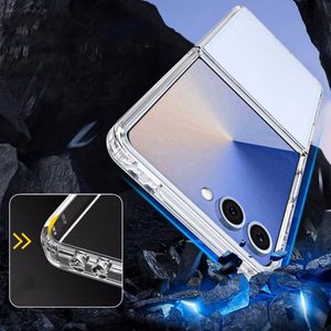 Чехол Tech-Protect FlexAir Hybrid для Samsung Galaxy Z Flip 7 - прозрачный