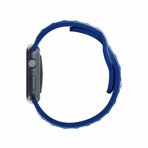 38/40/41/42 mm Blue (small) - 3mk Silicone Watch Strap for Apple