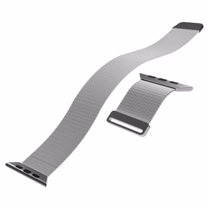 Puro Milanese nerūdijančio plieno Apple Watch dirželis 38/40/41mm - sidabrinis