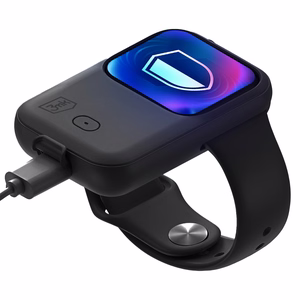 3mk "Apple Watch" 44 mm / 45 mm 2,5 W 1200 mAh USB-C maitinimo bankas - juodas