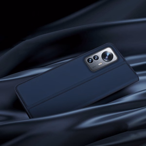 Dux Ducis Skin Pro dėklas telefonui dėklas su atvartu Xiaomi 12 Pro auksinė