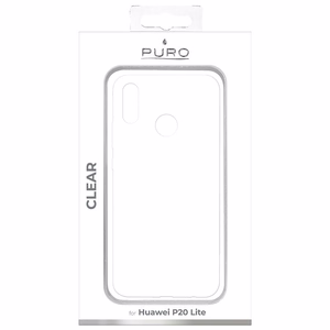 Puro Clear Cover case for Huawei P20 Lite (2018) 5.8", clear