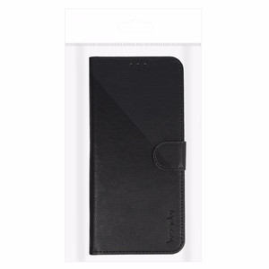 Wonder Common universalus knyginis dėklas (L) iPhone 6 Plus/7 Plus/8 Plus/Xs Max/11 Pro Max/Samsung S20 FE/S21 FE juodas