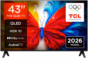 TCL S5L 43S5L TV 109.2 cm (43") Full HD Smart TV Wi-Fi Black 300 cd/m²