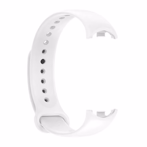 СИЛИКОНОВЫЙ РЕМЕШОК MI BAND 8/M8 (2). БЕЛЫЙ