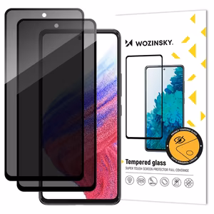 Приватное закалённое стекло Wozinsky Privacy Glass для Xiaomi Redmi Note 14S, 2 шт.
