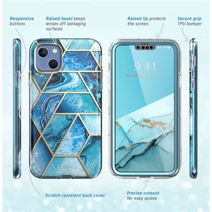 Supcase Cosmo dėklas telefonui iPhone 14 Plus - mėlynas