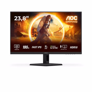 AOC G4 Q24G4RE kompiuterio monitorius 60.5 cm (23.8") 2560 x 1440 pikselių Quad HD LED juodas, raudonas