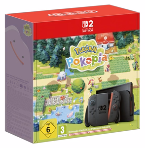 Портативная игровая консоль Nintendo Switch 2 & Pokemon Pokopia, 20,1 см (7,9″), 256 ГБ, сенсорный экран, Wi-Fi, чёрная