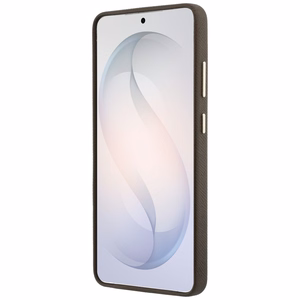 Guess Grained Big 4G Metal Logo Чехол для Samsung Galaxy S26 Ultra - коричневый