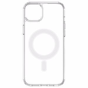 MagSafe iPhone 15 Plus Skaidrus magnetinis dėklas - skaidrus